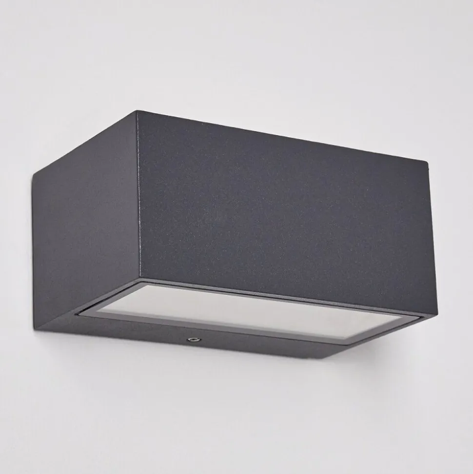 Applique Murale D'Exterieur Spidern Led Anthracite, 1 Lumiere