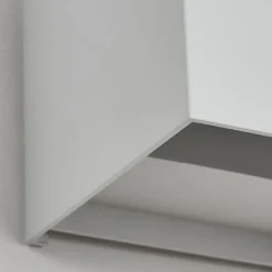 Applique Murale D'Exterieurpyalong Led Blanc, 1 Lumiere
