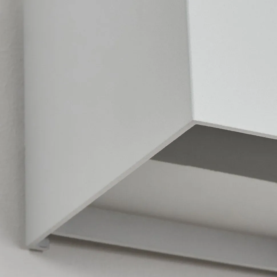 Applique Murale D'Exterieurpyalong Led Blanc, 1 Lumiere