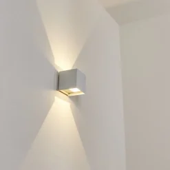 Applique Murale D'Exterieurpyalong Led Blanc, 1 Lumiere