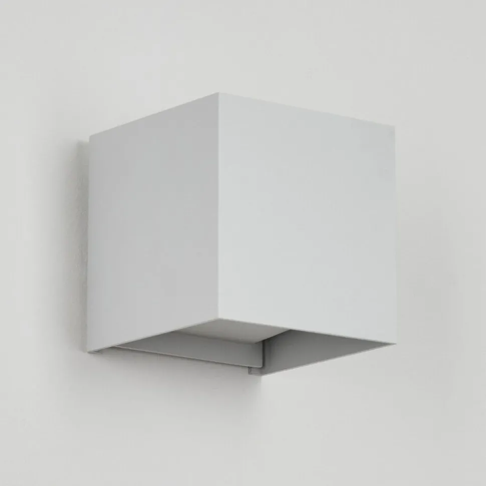 Applique Murale D'Exterieurpyalong Led Blanc, 1 Lumiere