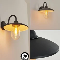 Applique Murale D'Exterieurcadeade Anthracite, 1 Lumiere