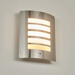 Applique Murale D'Exterieurmaleny Acier Inoxydable, 1 Lumiere