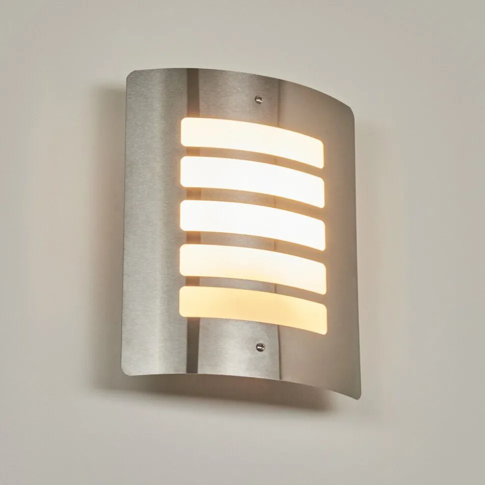 Applique Murale D'Exterieurmaleny Acier Inoxydable, 1 Lumiere