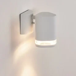 Applique Murale D'Exterieuramyton Blanc, 1 Lumiere