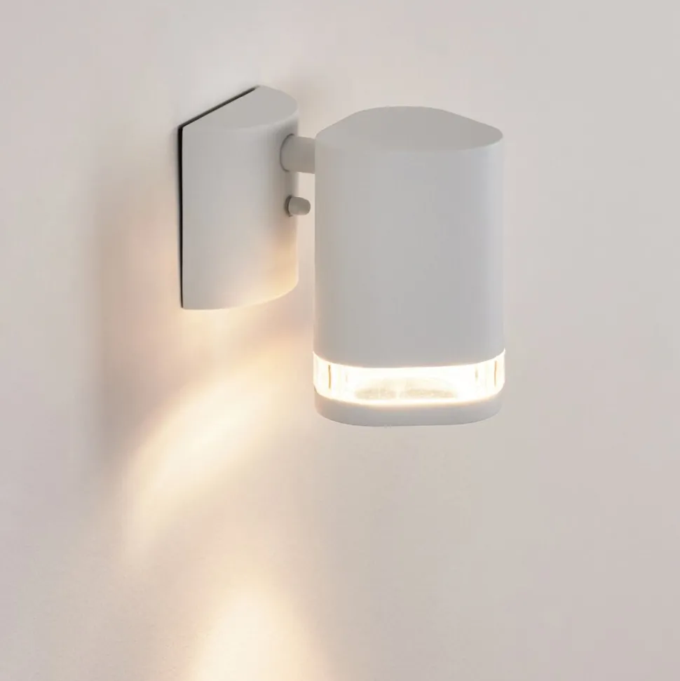 Applique Murale D'Exterieuramyton Blanc, 1 Lumiere