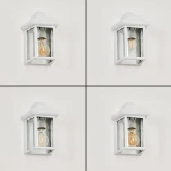 Applique Murale D'Exterieur Murto Blanc, 1 Lumiere