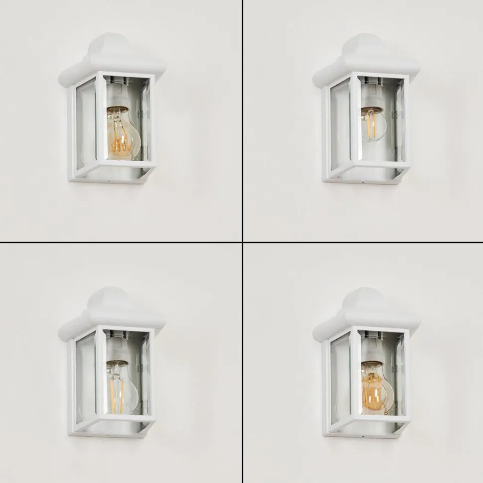 Applique Murale D'Exterieur Murto Blanc, 1 Lumiere