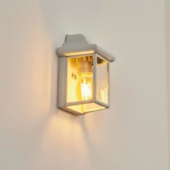 Applique Murale D'Exterieur Murto Blanc, 1 Lumiere