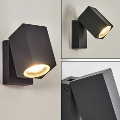 Applique Murale D'Exterieur Skaabu Anthracite, 1 Lumiere