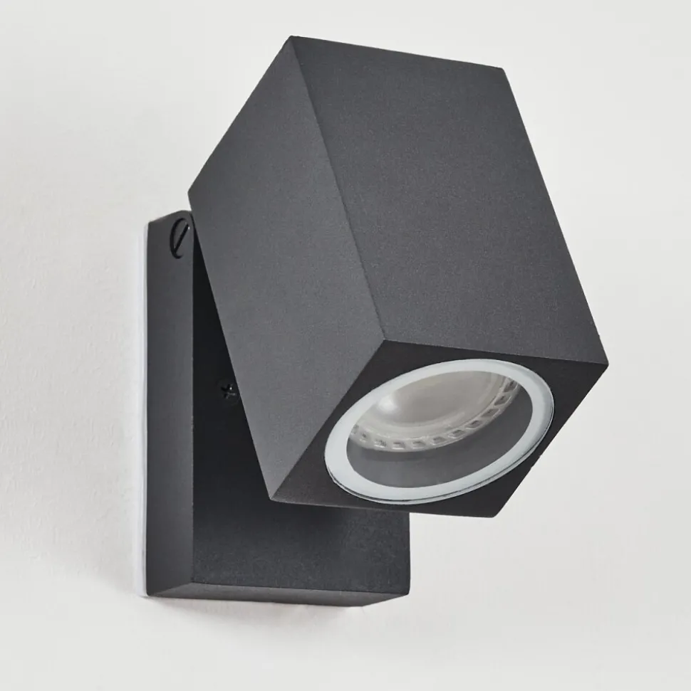 Applique Murale D'Exterieur Skaabu Anthracite, 1 Lumiere