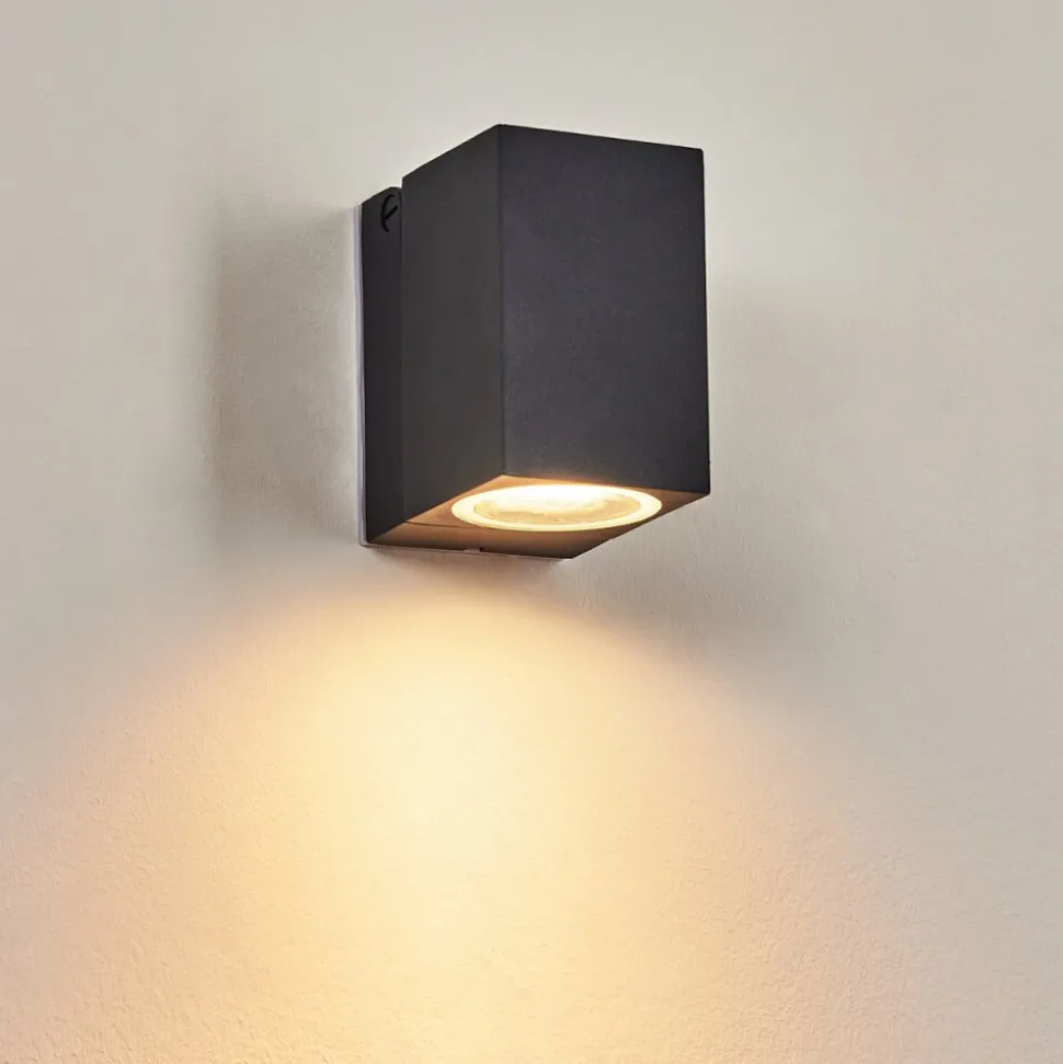 Applique Murale D'Exterieur Skaabu Anthracite, 1 Lumiere