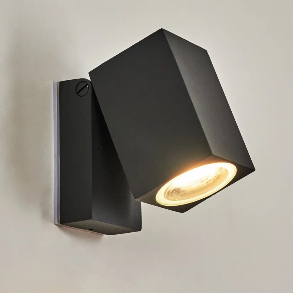 Applique Murale D'Exterieur Skaabu Anthracite, 1 Lumiere