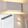 Applique Murale D'Exterieur Tinglev Led Blanc, 2 Lumieres