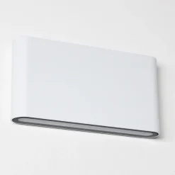Applique Murale D'Exterieur Tinglev Led Blanc, 2 Lumieres
