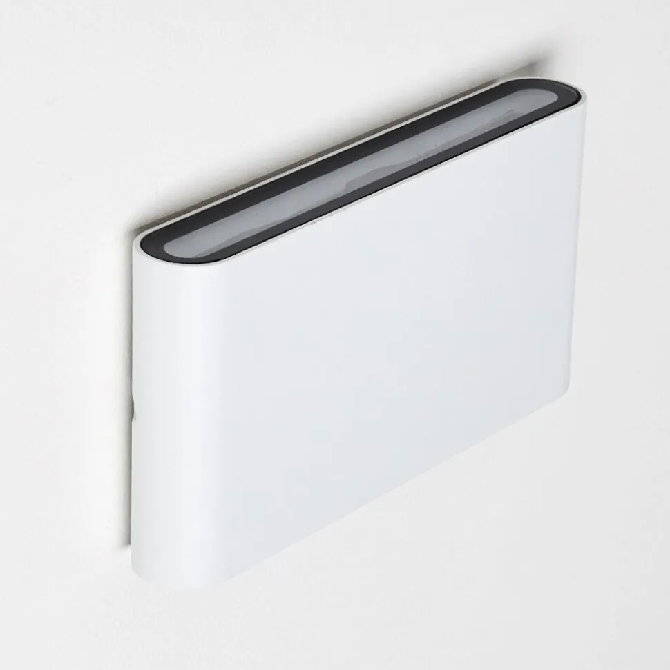 Applique Murale D'Exterieur Tinglev Led Blanc, 2 Lumieres