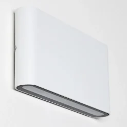Applique Murale D'Exterieur Tinglev Led Blanc, 2 Lumieres