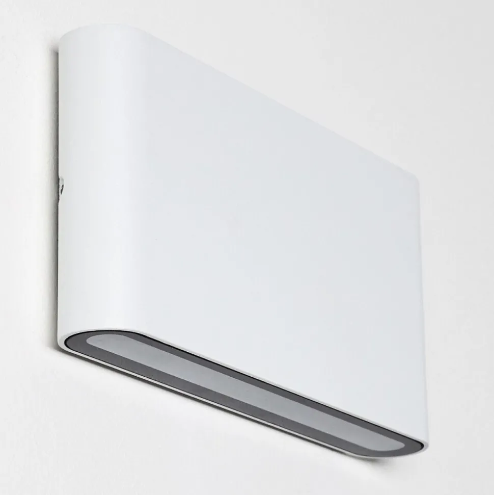 Applique Murale D'Exterieur Tinglev Led Blanc, 2 Lumieres