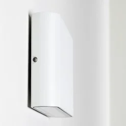 Applique Murale D'Exterieur Tinglev Led Blanc, 2 Lumieres