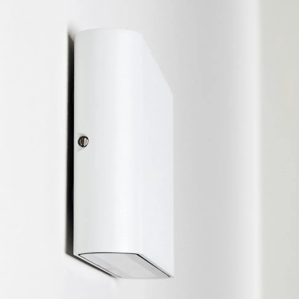 Applique Murale D'Exterieur Tinglev Led Blanc, 2 Lumieres