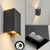 Applique Murale D'Exterieur Anobra Led Anthracite, 1 Lumiere