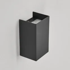 Applique Murale D'Exterieur Anobra Led Anthracite, 1 Lumiere