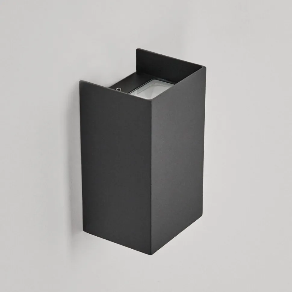 Applique Murale D'Exterieur Anobra Led Anthracite, 1 Lumiere