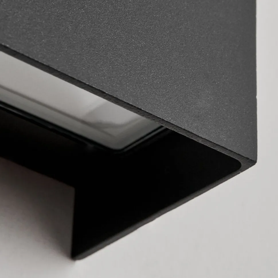 Applique Murale D'Exterieur Anobra Led Anthracite, 1 Lumiere