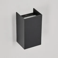 Applique Murale D'Exterieur Anobra Led Anthracite, 1 Lumiere