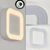 Applique Murale D'Exterieurpaleroo Led Blanc, 1 Lumiere