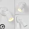 Applique Murale D'Exterieur Aketohoin Led Blanc, 1 Lumiere