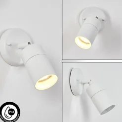 Applique Murale D'Exterieur Aketohoin Led Blanc, 1 Lumiere