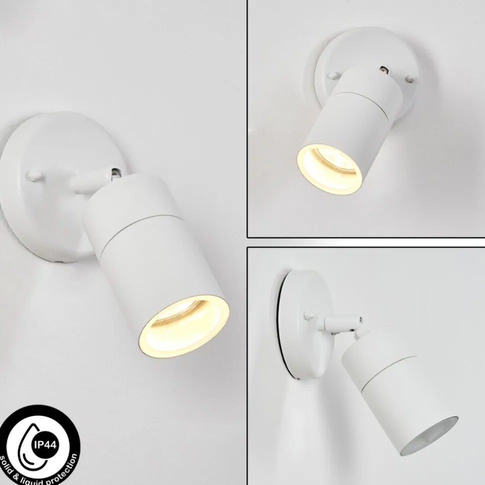 Applique Murale D'Exterieur Aketohoin Led Blanc, 1 Lumiere