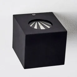 Applique Murale D'Exterieur Jonava Led Noir, 2 Lumieres