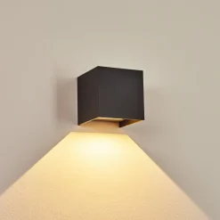 Applique Murale D'Exterieur Tamarin Led Anthracite, 1 Lumiere