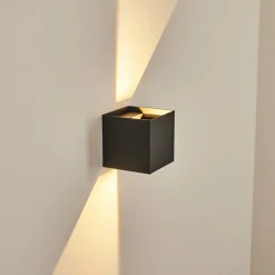 Applique Murale D'Exterieur Tamarin Led Anthracite, 1 Lumiere
