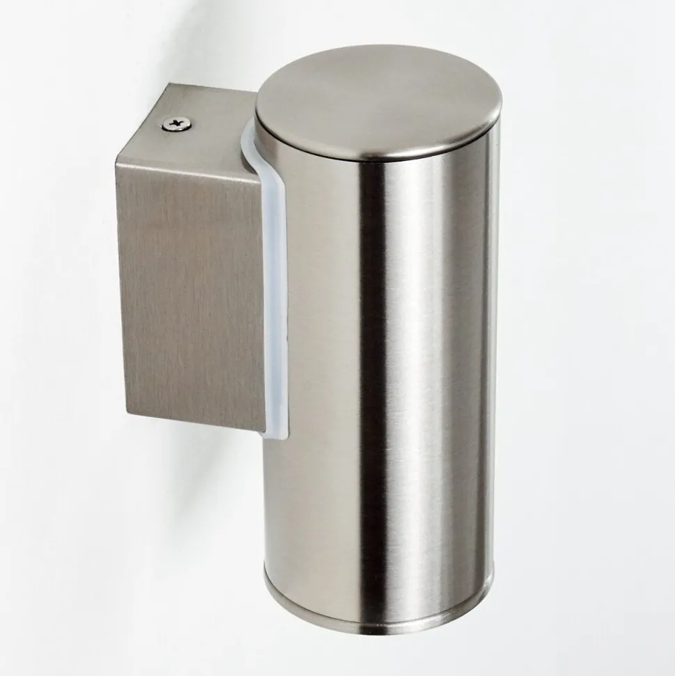Applique Murale D'Exterieur Brachy Led Acier Inoxydable, 1 Lumiere