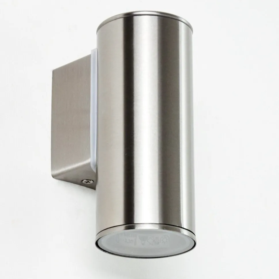 Applique Murale D'Exterieur Brachy Led Acier Inoxydable, 1 Lumiere