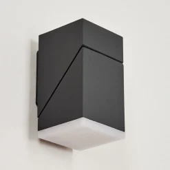 Applique Murale D'Exterieurtoogong Led Anthracite, 1 Lumiere