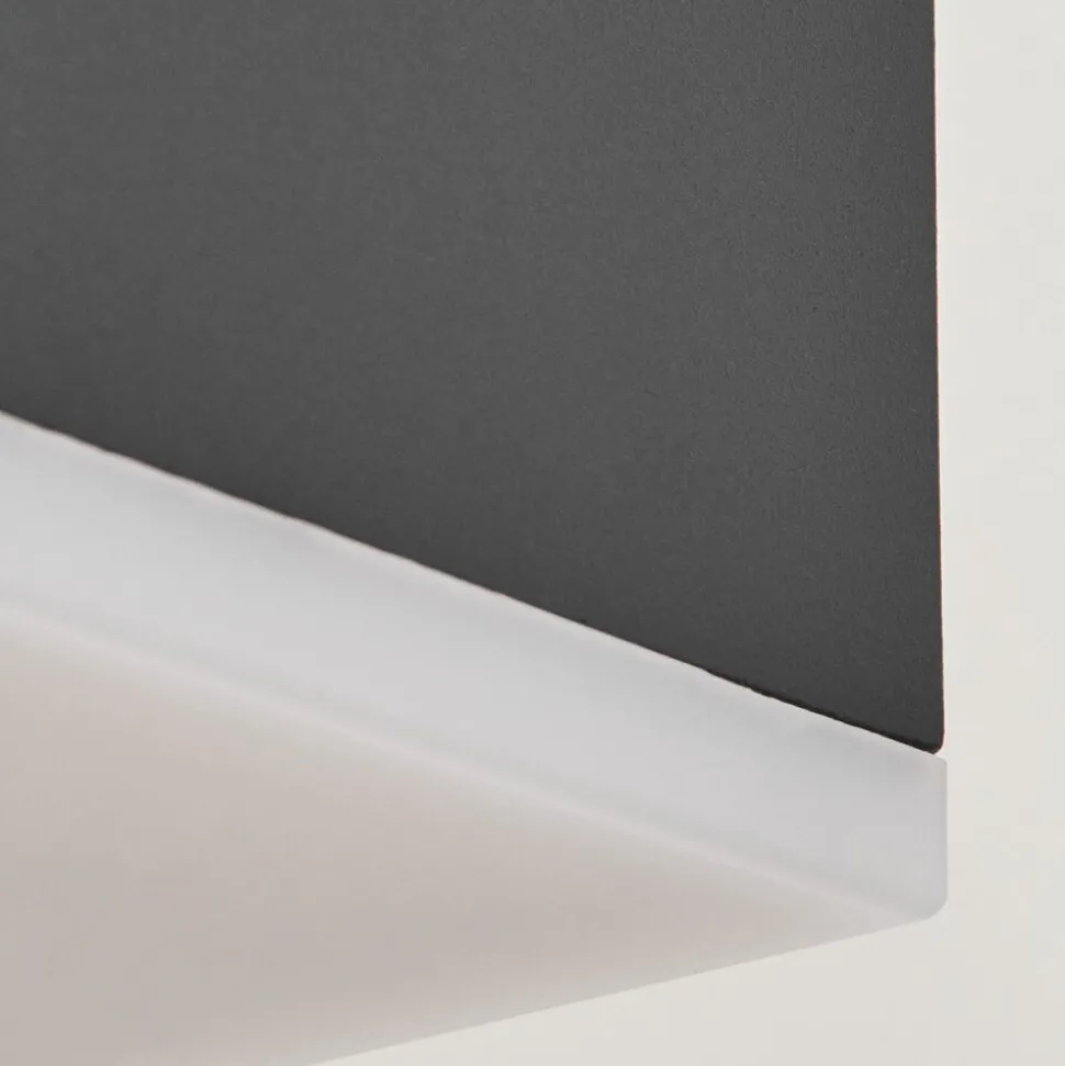 Applique Murale D'Exterieurtoogong Led Anthracite, 1 Lumiere