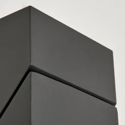 Applique Murale D'Exterieurtoogong Led Anthracite, 1 Lumiere