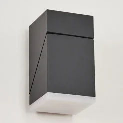 Applique Murale D'Exterieurtoogong Led Anthracite, 1 Lumiere