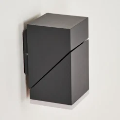 Applique Murale D'Exterieurtoogong Led Anthracite, 1 Lumiere