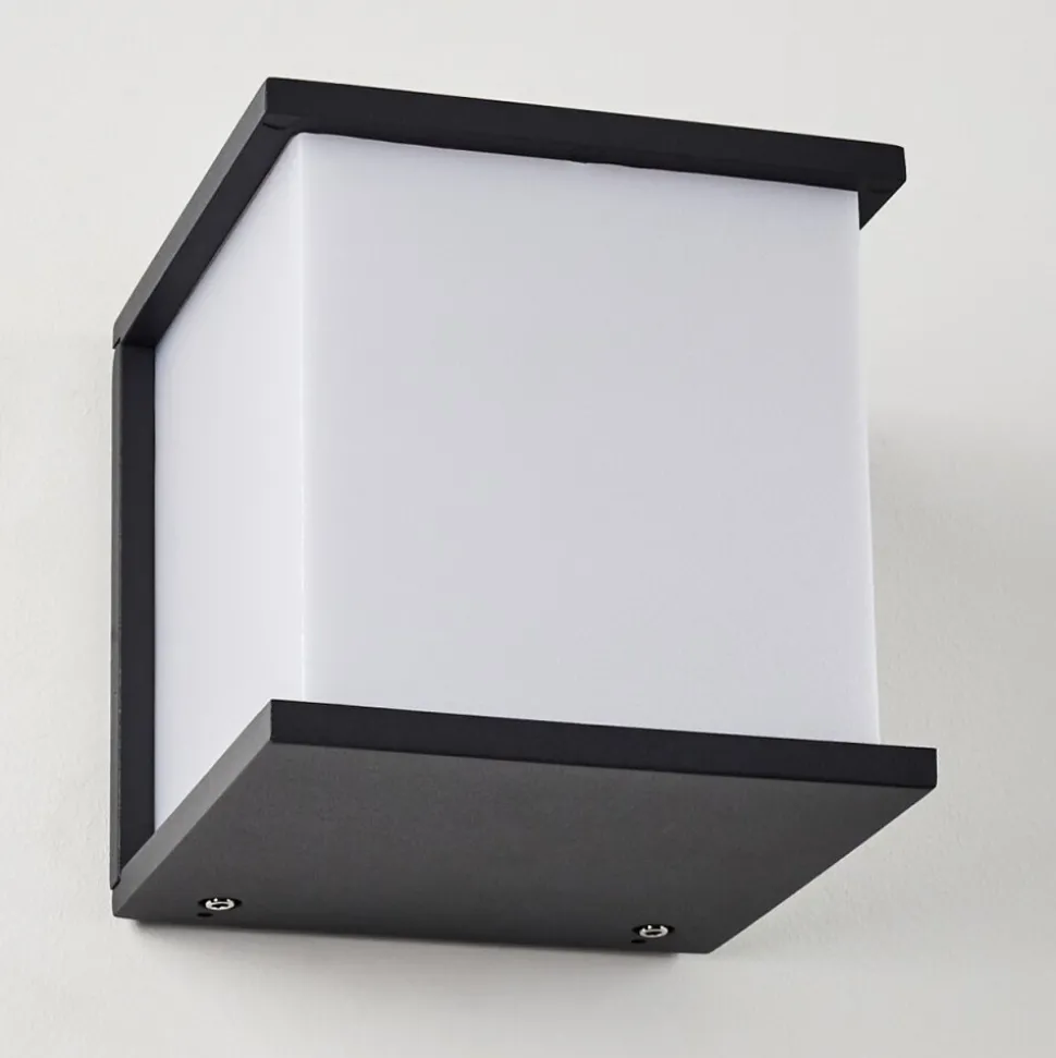 Applique Murale D'Exterieur Ebba Anthracite, 1 Lumiere