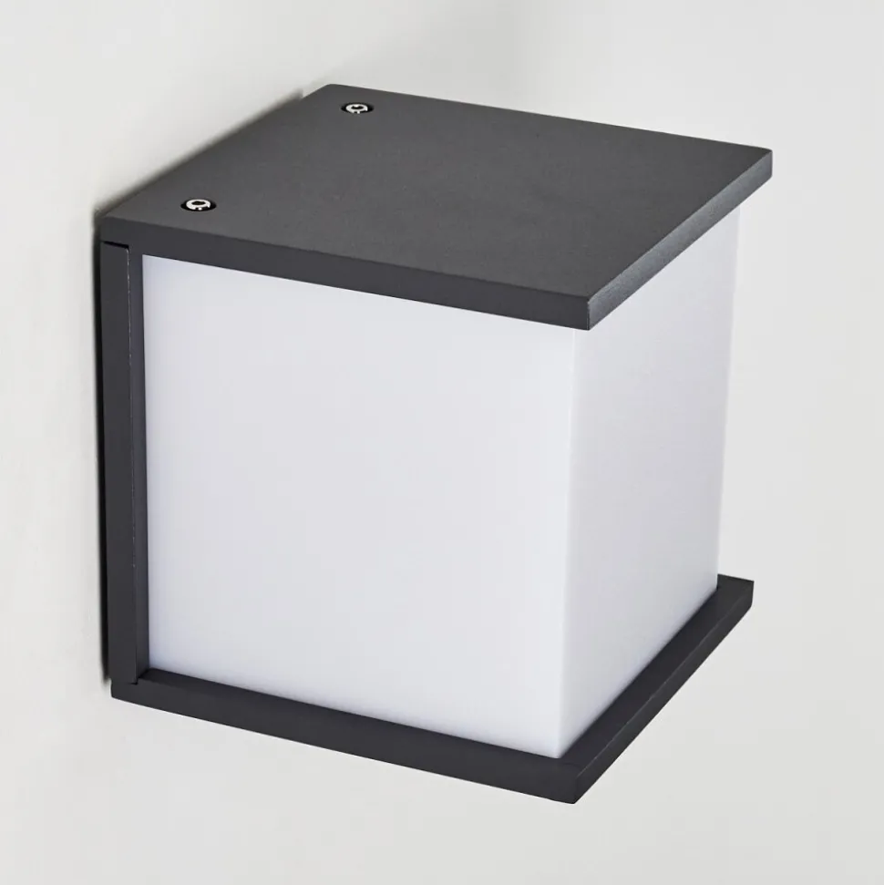 Applique Murale D'Exterieur Ebba Anthracite, 1 Lumiere