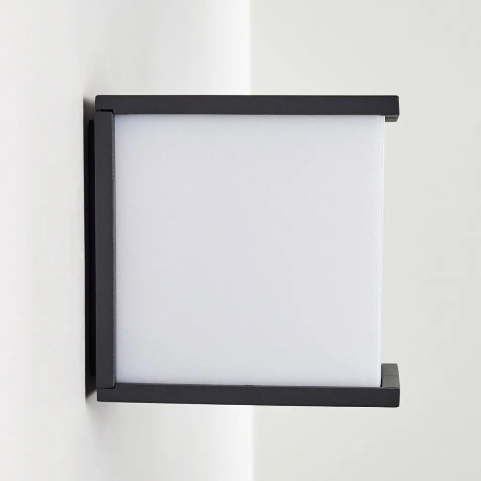 Applique Murale D'Exterieur Ebba Anthracite, 1 Lumiere