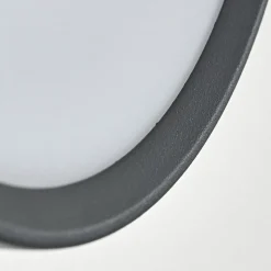Applique Murale D'Exterieur Chiavari Led Anthracite, 1 Lumiere