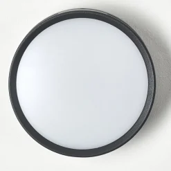 Applique Murale D'Exterieur Chiavari Led Anthracite, 1 Lumiere