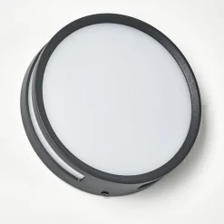 Applique Murale D'Exterieur Chiavari Led Anthracite, 1 Lumiere