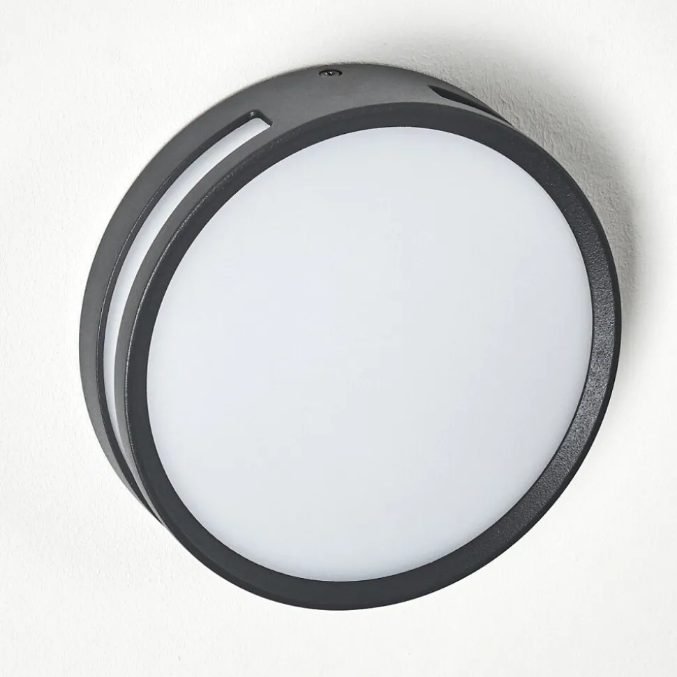 Applique Murale D'Exterieur Chiavari Led Anthracite, 1 Lumiere